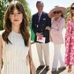 Kate Garraway is all smiles as she leads the Chelsea Flower Show star attendees alongside Joan Collins and husband Percy Gibson as well as a very animated Mary Berry