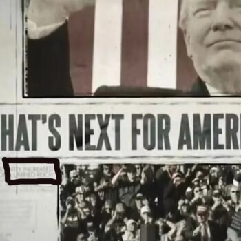 Las redes sociales de Trump comparten un video que hace referencia a un 'reich unificado' en EEUU