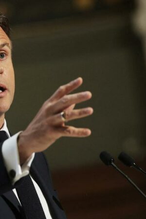 Macron ouvre le débat de la défense antimissile européenne