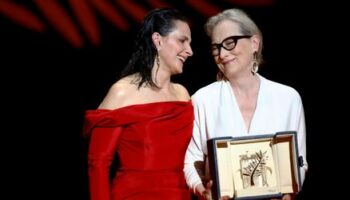 Meryl Streep rührt Juliette Binoche zu Tränen: Ehrenpalme in Cannes