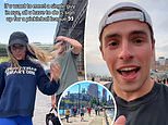 NYC singles are told to DITCH dating apps and walk on West Side Highway - where eligible men and women flock to find their summer fling at running clubs and pickleball courts
