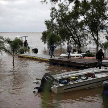 Nuevas lluvias instalan al sur de Brasil en una situación crítica: "Prácticamente todos los ríos muestran crecidas"