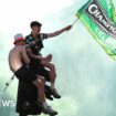 Police injured and 19 arrested in Celtic celebrations