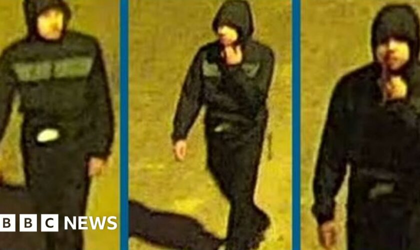 Dorset Police CCTV image of suspect