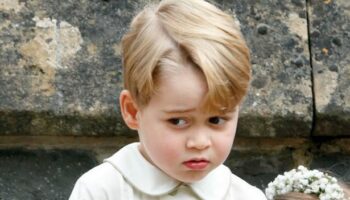 Prince George ended up in tears after mum Kate caught him doing something cheeky at wedding