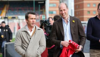 Prince William sums up Rob McElhenney and Ryan Reynolds impact on Wrexham