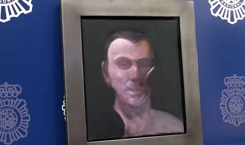 Recuperado un cuadro de Francis Bacon valorado en cinco millones de euros robado en Madrid en 2015