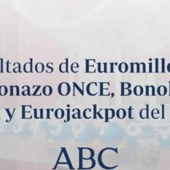 Resultados de La Bonoloto Triplex y Cuponazo de la Once del lunes viernes, 3 de mayo de 2024