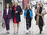 'The BBC grinds you down and breaks you': Five female news presenters suing the corporation after missing out on top roles and taken off-air tell employment tribunal that the selection process is 'rigged'