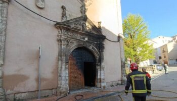 Un detenido por provocar un incendio en el convento de las Concepcionistas en Cuenca