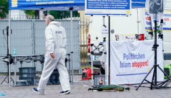 Messerattacke in Mannheim: Polizei durchsucht Wohnung in Hessen nach Messerangriff