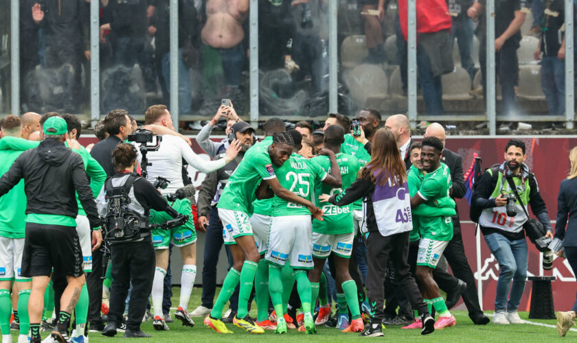 L’AS Saint-Etienne revient en Ligue 1 après sa victoire au bout du suspense face à Metz
