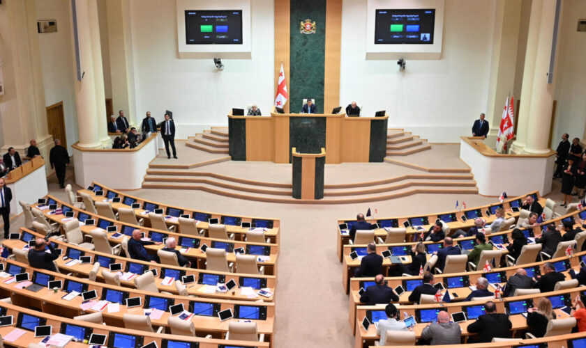 Géorgie : le président du Parlement signe la loi sur l'"influence étrangère", qui entre en vigueur