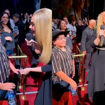 Adele sends little boy to tears with sweet serenading moment during Las Vegas concert