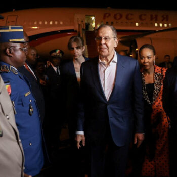 Au Congo, Sergueï Lavrov accuse l'Occident du chaos libyen