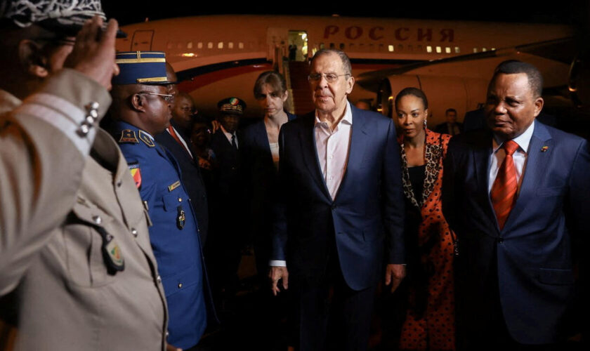 Au Congo, Sergueï Lavrov accuse l'Occident du chaos libyen