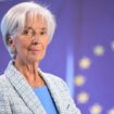 La présidente de la Banque centrale européenne (BCE), Christine Lagarde, lors d'une conférence de presse à Francfort, le jeudi 6 mai 2024.