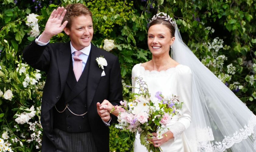 Duke and Duchess of Westminster share new photos of lavish wedding
