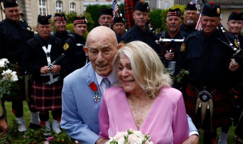 WWII veteran, 100, marries bride, 96, in Normandy on anniversary of D-Day