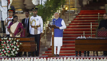 En Inde, le Premier ministre Narendra Modi a prêté serment pour un troisième mandat