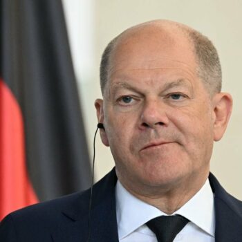 Le chancelier allemand Olaf Scholz le 24 mai 2024 à Berlin