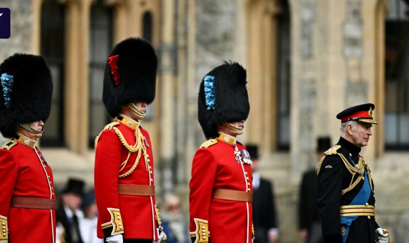 Trooping the Colour: Was feiert König Charles III. mit der Militärparade?