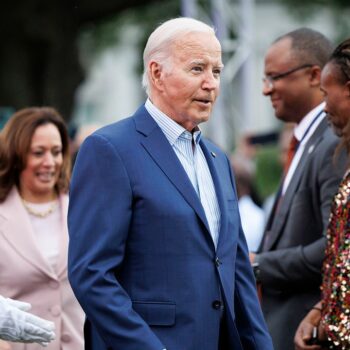 President Biden appears to freeze at White House Juneteenth event