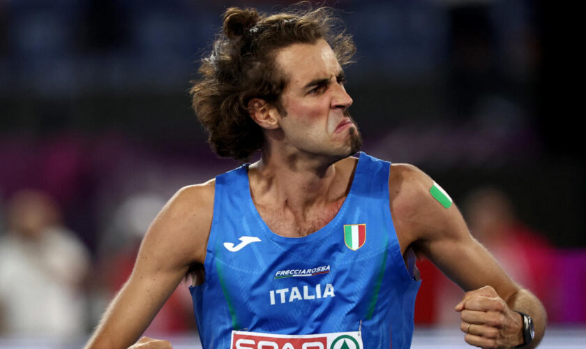 Euro d'athlétisme : le sauteur Gianmarco Tamberi, roi de la hauteur et du spectacle