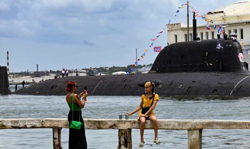 Russische Marineschiffe samt Atom-U-Boot in Havanna eingelaufen
