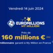 Résultat Euromillions (FDJ) : le tirage de ce vendredi 14 juin 2024 [EN LIGNE]