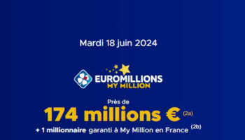 Résultat Euromillions (FDJ) : le tirage de ce mardi 18 juin 2024 [EN LIGNE]