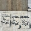Pochoirs sur les murs de «Libé» : tu pousses le bouchon un peu trop loin, Moscou