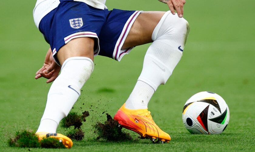 England fans slam ‘disgrace of a pitch’ as injury risk in Euro 2024 game against Denmark