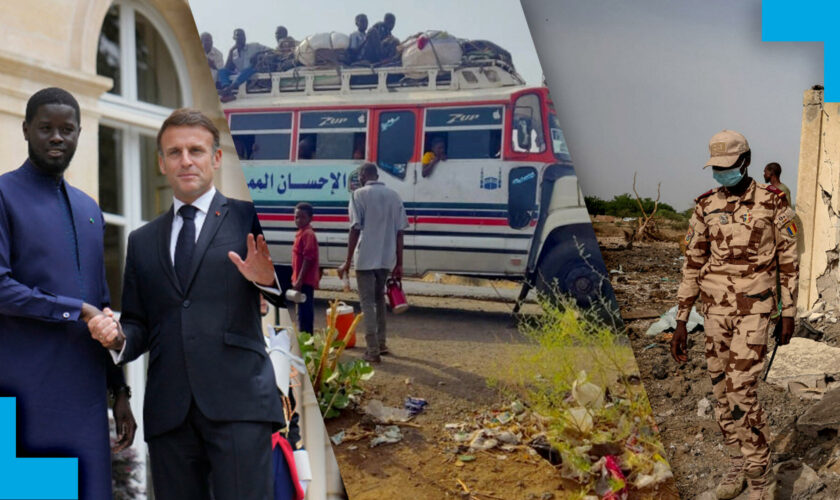 Rencontre Diomaye Faye-Macron, crise de l'eau au Soudan et incendie meurtrier au Tchad : l'hebdo Afrique