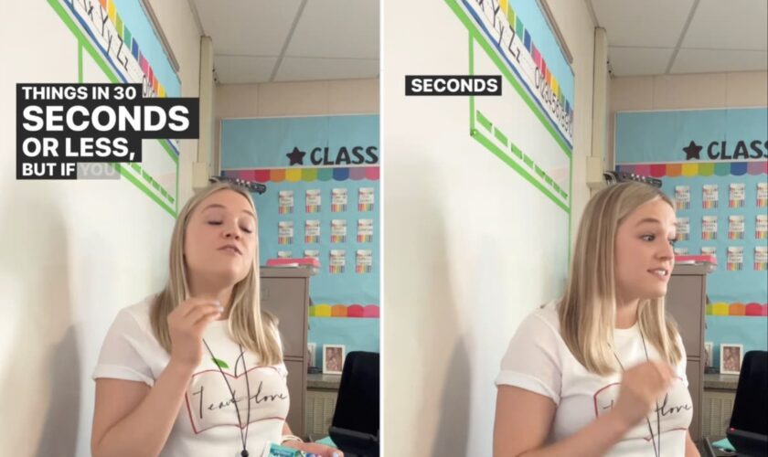 Teacher goes viral for ‘30 seconds or less’ rule on kindness