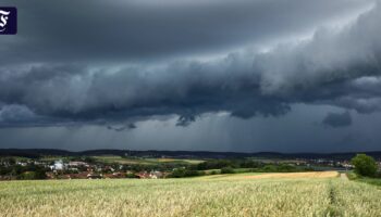 Unwetter treffen Baden-Württemberg und Bayern