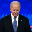 Joe Biden lors du débat face à Donald Trump, à Atlanta, le 27 juin 2024