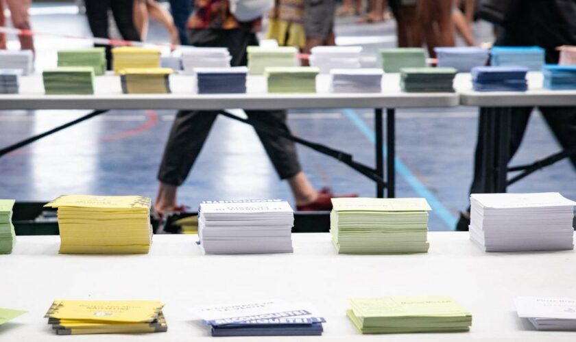 Les Français ont commencé à voter dimanche 30 juin en métropole pour le premier tour d'élections législatives à grand suspense.