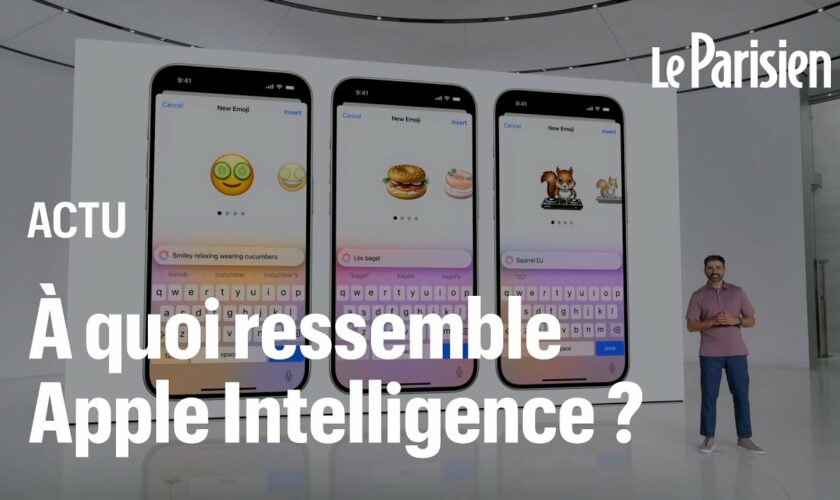 À quoi ressemble Apple Intelligence ?