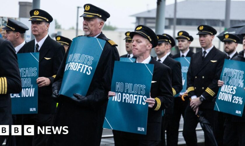 Aer Lingus pilots begin eight-hour work stoppage
