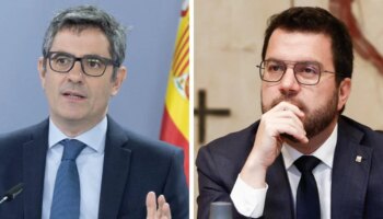 Aragonès plantea a Bolaños que la amnistía debe aplicarse con «celeridad y objetividad»