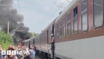 At least six dead after train and bus collide at Slovakia level-crossing