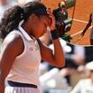 Coco Gauff left in TEARS after furious row with umpire during French Open semi-final defeat
