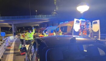 Dos accidentes mortales de moto con dos fallecidos y un herido grave en una noche negra en Madrid