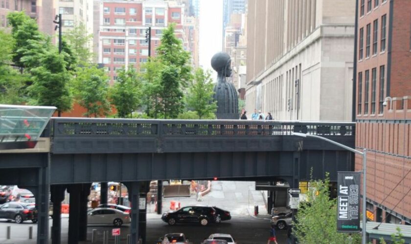 Einst eine vergammelte Hochbahntrasse ist die High Line längst ein blühender Park. Foto: Christina Horsten/dpa
