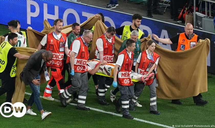 Euro 2024: Hungary's Varga in stable condition after injury