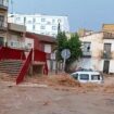 Hochwasser: Unwetter in Spanien: Starker Regen verwandelt Straßen in reißende Flüsse