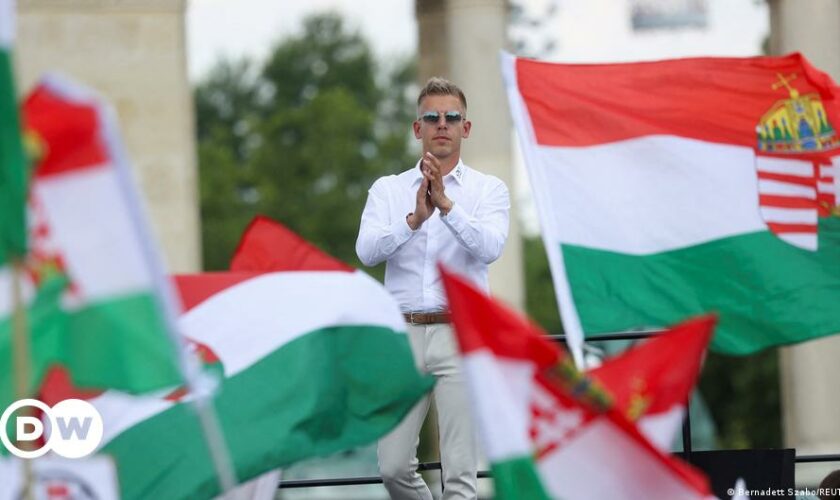 Hungary: Orban challenger draws massive crowd on eve of vote