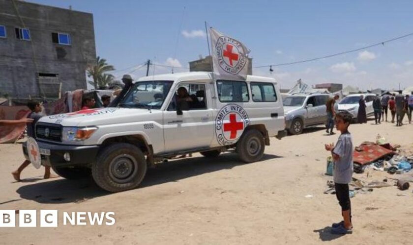 ICRC says 22 killed in strike near its Gaza office