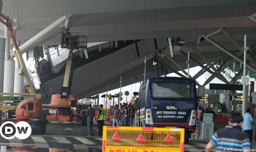 India: Canopy collapse at New Delhi airport after heavy rain